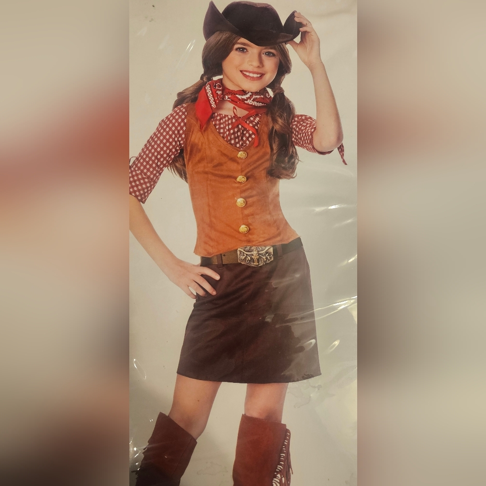 Girls Cowgirl Costume